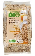 Muesli Aux 5 Céréales Carrefour Bio 500 g