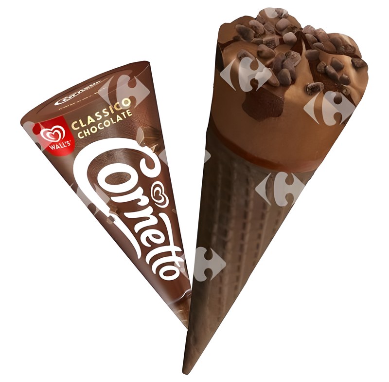 Cornet Glace Chocolat Cornetto 125 ml