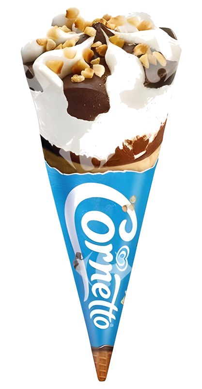 Cornet Glace Vanille Cornetto 125 ml