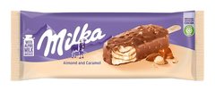 Bâtonnet Glace Amande Caramel Milka 110 ml