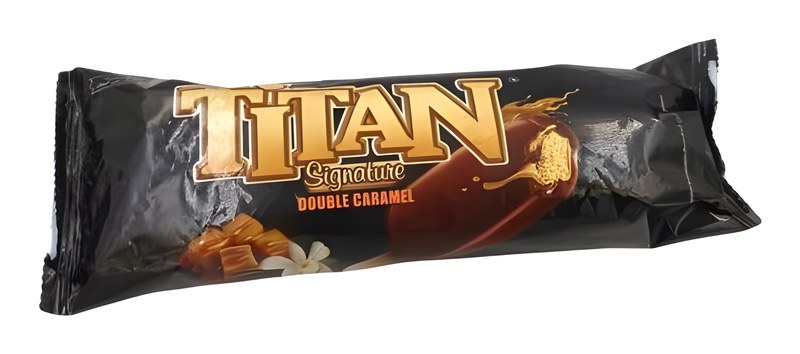 Bâtonnet de Glace Signature Double Caramel Titan 120 ml